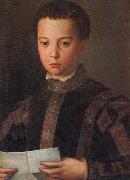 Agnolo Bronzino Portrait of Francesco I as a Young Man USA oil painting artist